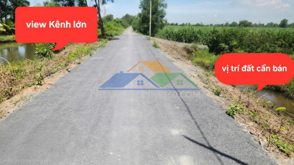 Chính chủ bán đất sẵn sổ giá rẻ mặt tiền kênh mới thạnh lợi