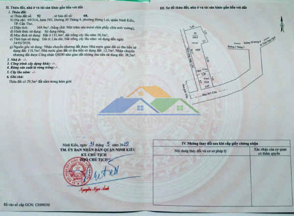Cần bán nhà góc 2 mặt hẻm - vị trí đắc địa trung tâm phường tân an tp cần thơ (ninh kiều - cũ)