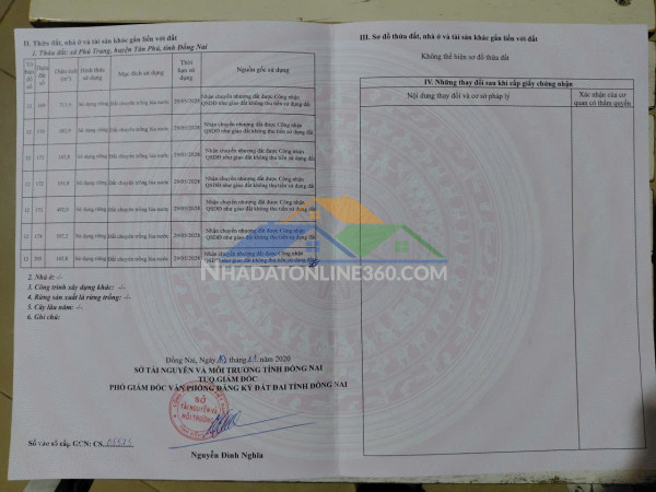 Đầu tư sinh lời - chính chủ cần bán đất nông nghiệp xã phú trung, h.tân phú, đồng nai