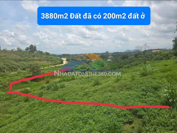 Bán 3880m2 đất ninh gia đức trọng lâm đồng 3,9 tỷ