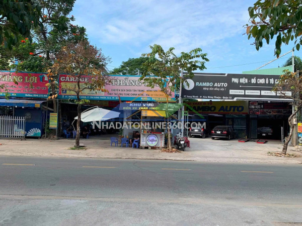 Chính chủ cho thuê mặt bằng mặt tiền đẹp – vị trí đắc địa tại quận 12, hcm - 240m2 - 15tr