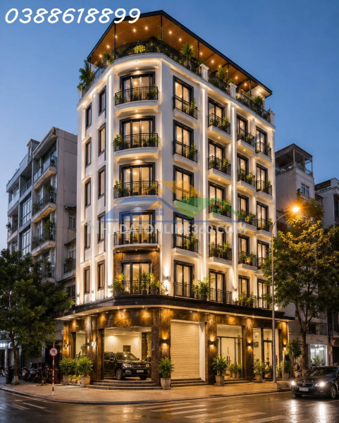 Bán apartment nguyễn thị định - cầu giấy - lô góc - ô tô tránh - dt 200 tr/th - 155m² - 7 tầng - mt 12.5m - 55,8 tỷ