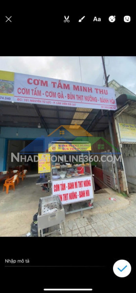 Sang nhượng quán nhậu – lô góc 2 mặt tiền khu vực hòa khánh...