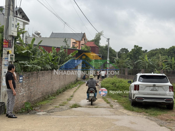 Chuyển nhượng lô đất đẹp tại phú ninh, minh phú, sóc sơn, hà nội.