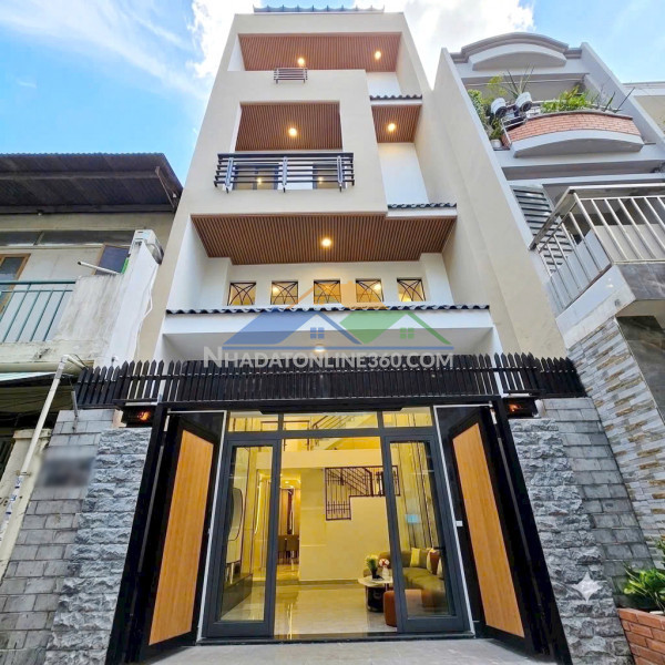 Nhà đẹp sang trọng 4.6x13m âu dương lân p2q8 p.chánh hưng