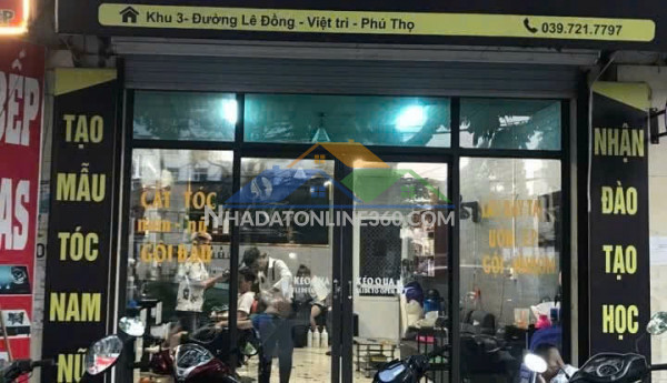 Sang nhượng gấp salon tóc – đối diện chung cư xi măng, việt...