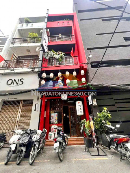 Quận 1: bán nhà 3 tầng mặt tiền phố tây bùi viện, p.phạm ngũ...