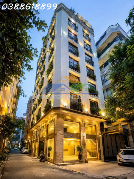 Bán tòa apartment liễu giai - ba đình - ô tô tránh - dòng tiền 180 triệu/tháng - 100m² - 9 tầng - mt 5,5m - 67,5 tỷ