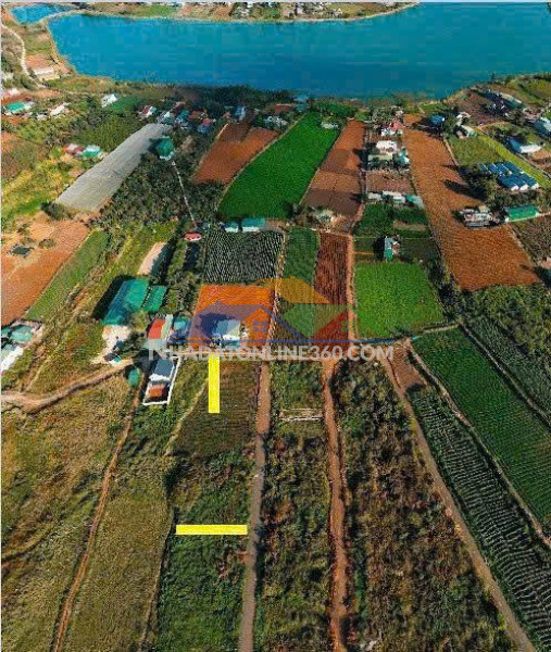 Bán 128m2 đất gần hồ nam sơn đức trọng  lâm đồng 1 tỷ 300 triệu