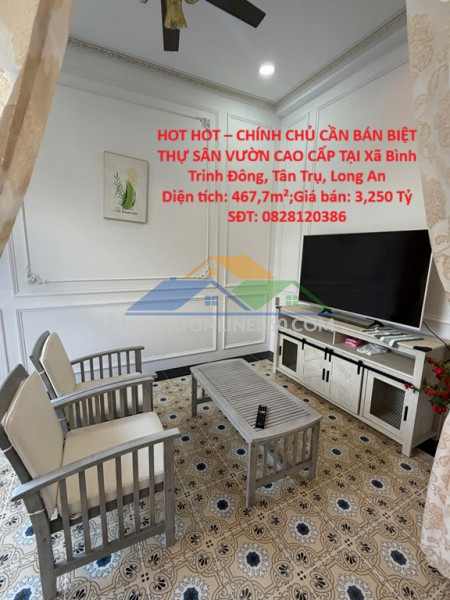 Hot hot – chính chủ cần bán biệt thự sân vườn cao cấp tại...