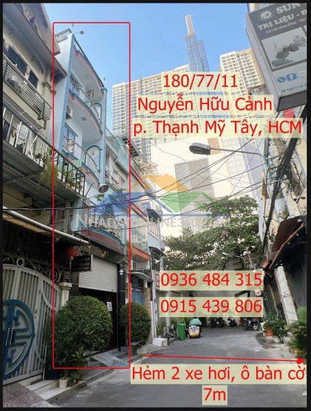 Cho thuê nguyên tầng 2 phòng ngủ – nguyễn hữu cảnh, bình...