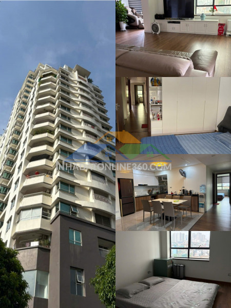 Bán căn hộ vip chung cư n09b2, căn góc dt: 170m2, 3pn+ nội thất tại dịch vọng, cầu giấy