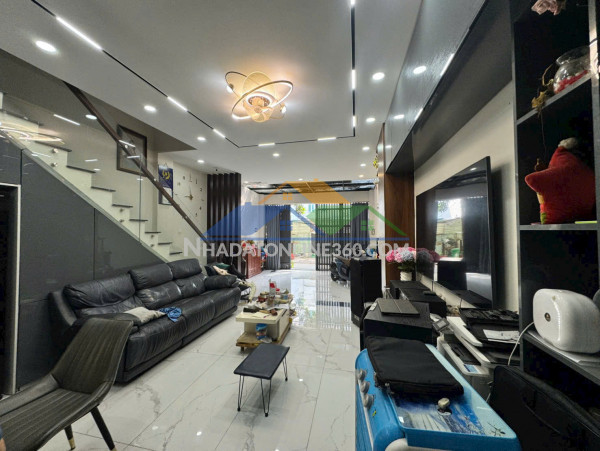 Bán nhà 1 trệt 2 lầu sân thượng trước sau, 70m2, 4pn- kdc bình hòa p.13, bình thạnh