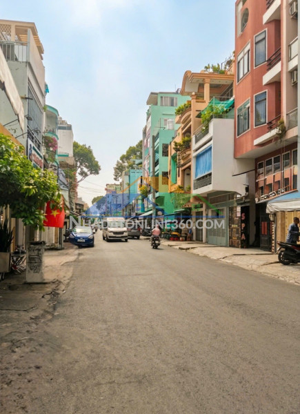 Ngay trục nguyễn chí thanh - ngô quyền quận 10 - trước nhà 4m thoáng - ngang 4m - 2 tầng