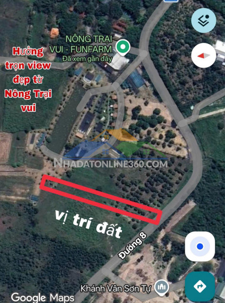 Chính chủ bán đất sát fram nông trại vui 1 05 tỷ 1155m2 giá ưu đãi qh dldv