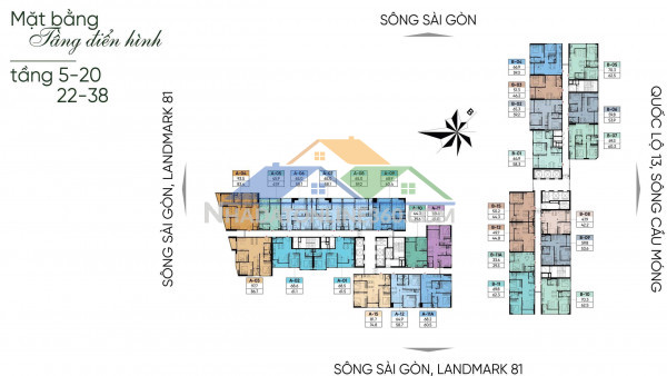 Bán căn hộ 2pn bcons centercity giá chỉ từ 2,5 tỷ