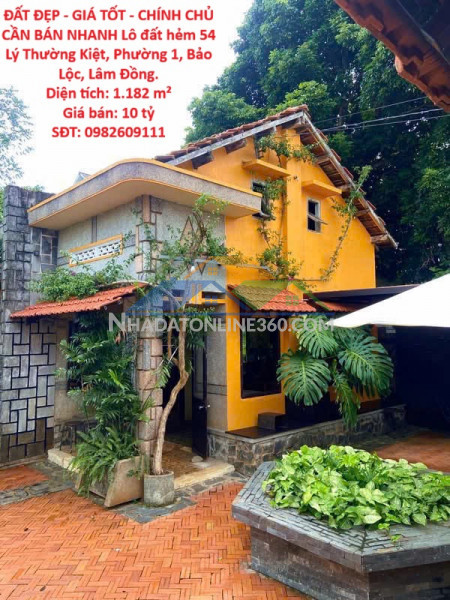 Đất đẹp - giá tốt - chính chủ cần bán nhanh lô đất phường 1, bảo lộc, lâm đồng - vị trí siêu đẹp
