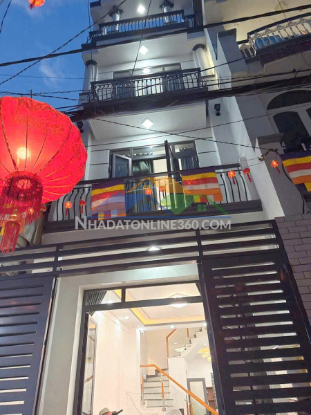 Nhà 2lầu/st âu dương lân p3q8 p.chánh hưng