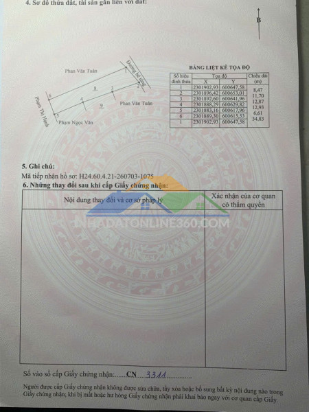 Đầu tư là sinh lời - đất chính chủ vị trí an thanh - chí minh - hải phòng ( tứ kỳ hải dương cũ )