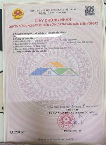 Đất đẹp – giá tốt – cần bán đất tại xã tuy phước, huyện tuy phước, tỉnh bình định