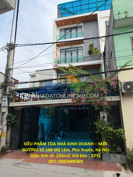 Siêu phẩm tòa nhà kinh doanh – mặt đường mỹ lâm, phú xuyên, tp hà nội