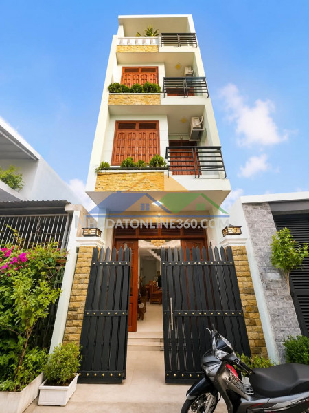 Bán nhà hẻm nhựa 6m gần chợ gò xoài, 70m², 4 tầng, nhà mới nhỉnh 8 tỷ