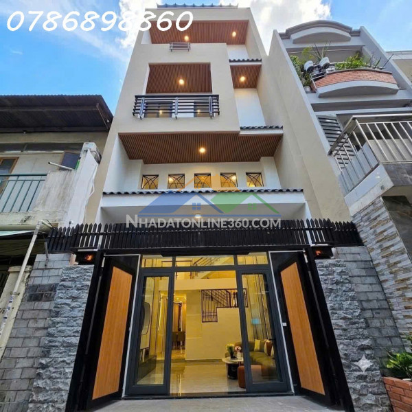 Bán nhà mới 100% – 5 tầng btct – hẻm âu dương lân, phường chánh hưng q8