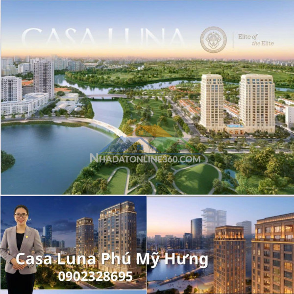 Căn hộ casa luna phú mỹ hưng chính thức ra mắt – sky villa siêu...