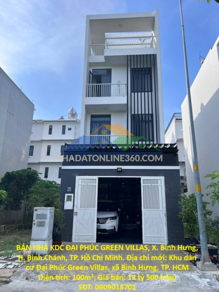 Hot hot – chính chủ cần bán nhà kdc đại phúc green villas, x....