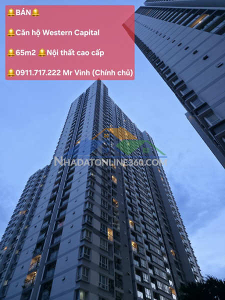 Hot hot – chính chủ cần bán căn hộ western capital đẹp - giá...