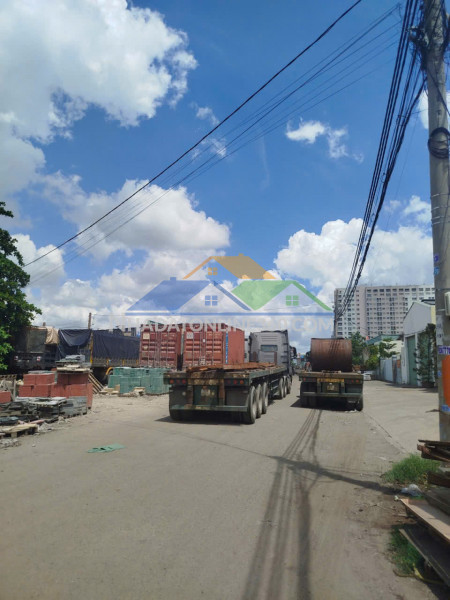 Mặt tiền đường 3 làn container chỉ 100m ra quốc lộ 1a ngang 8m