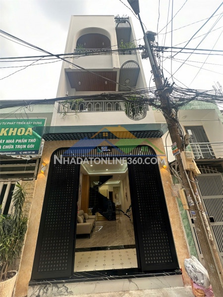 Bán gấp căn nhà mới 3 tầng chính chủ chỉ 7,5 tỷ, tại 90/b23 phan huy ích, p.15, q.tân bình, tp. hcm