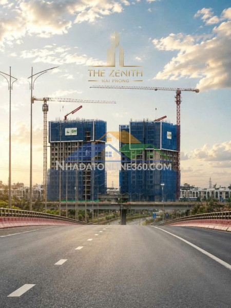 Căn khối đế view quảng trường đẹp nhất the zenith hải phòng,...