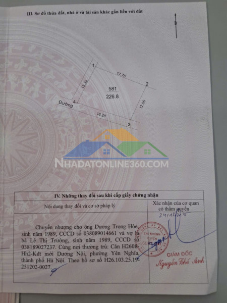Cần bán nhanh lô đất vị trí đắc địa tại đồng lư, đồng...
