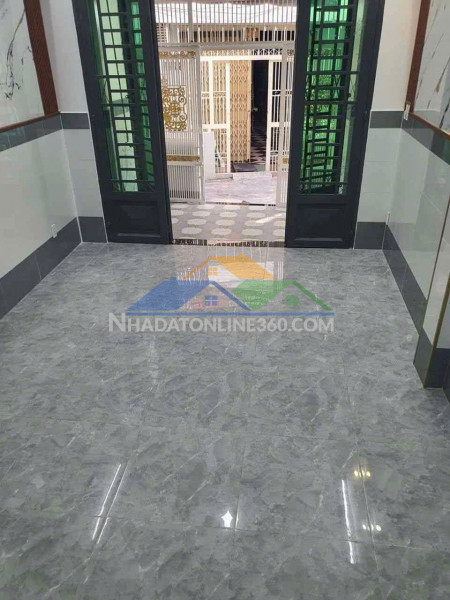 Bán nhà hẻm xe hơi - âu dương lân quận 8 - 54.4m2 nở hậu - sổ hoàn công đủ - giá 6.38 tỷ