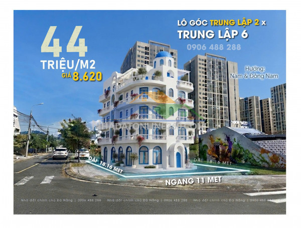 Siêu phẩm lakeside liên chiểu - đất lô góc 2 mặt tiền phường hòa hiệp nam, liên chiểu - đà nẵng