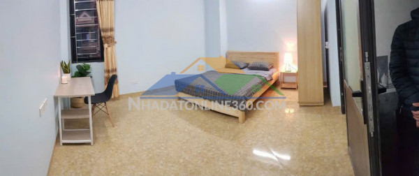 Cho thuê studio full nội thất – thang máy – trần cung, cổ nhuế...