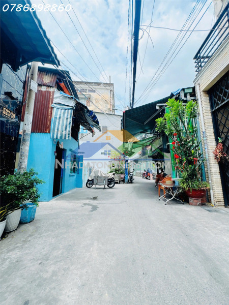 Bán nhà 2 tầng hẻm 523 tùng thiện vương, p.12, quận 8