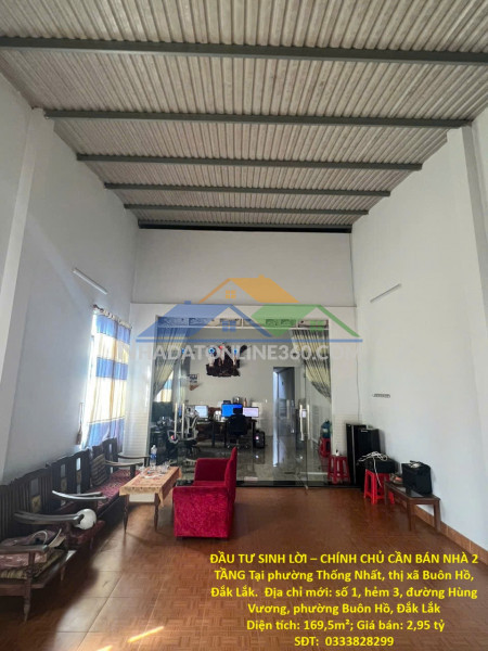Đầu tư sinh lời – chính chủ cần bán nhà 2 tầng tại phường...