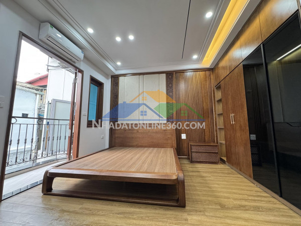 Bán nhà phố lê văn hưu, 35m2, 7 tầng thang máy, mặt tiền 6m, 13.8 tỉ, nhà mới ở luôn, ngõ thoáng