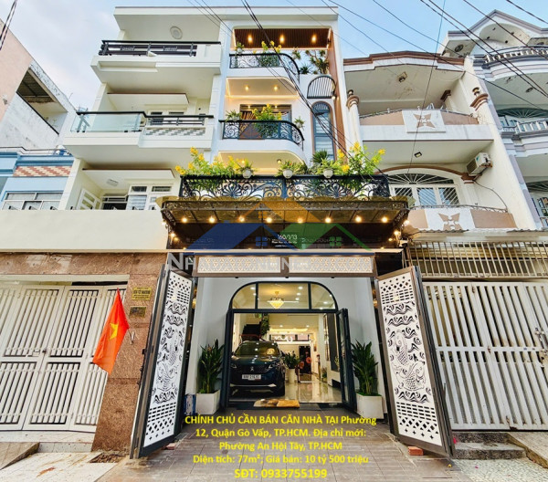 Nhà đẹp – giá tốt – chính chủ cần bán căn nhà tại phường 12, quận gò vấp, tp.hcm