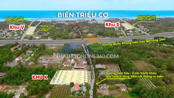 500 triệu – sở hữu đất cách bãi biển cửa việt chỉ 300m