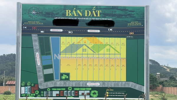 Bán đất mặt tiền dh6 ngay khu cn phú hội 225m  chỉ có 1,6t cho nhà đầu tư