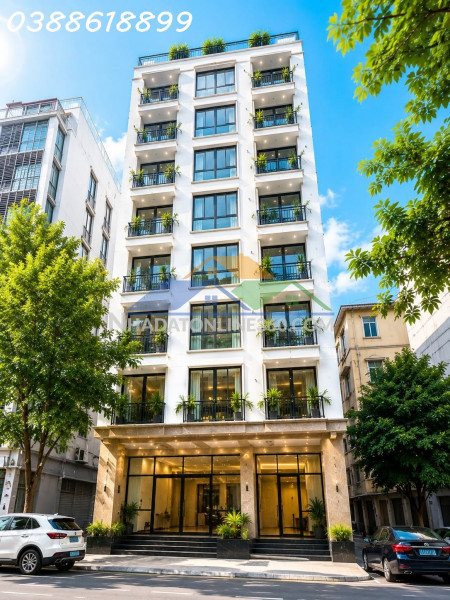 Bán tòa apartment hồ tùng mậu - nam từ liêm - dòng tiền 200 triệu/tháng - 120m² - 8 tầng - mt 8m - 40,5 tỷ