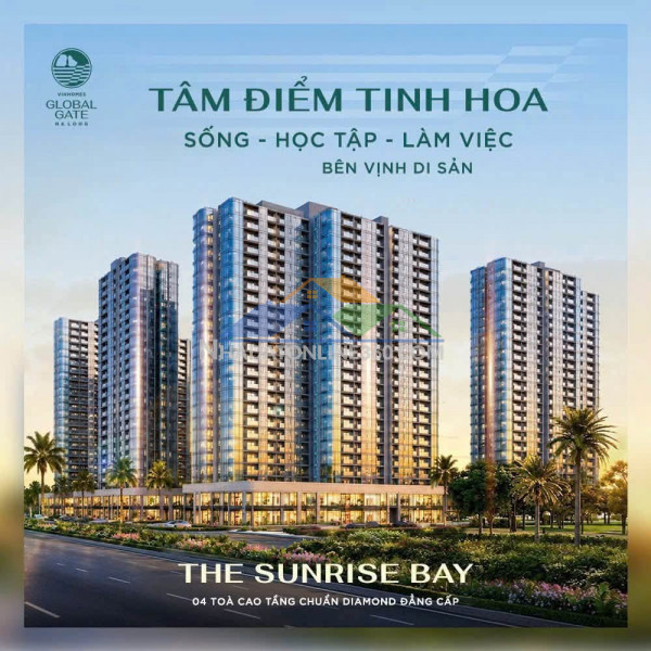 Sở hữu căn góc 2pn (70m2) tòa g2 tầng cao view sân golf ngắm vịnh di sản top 7 thế giới.