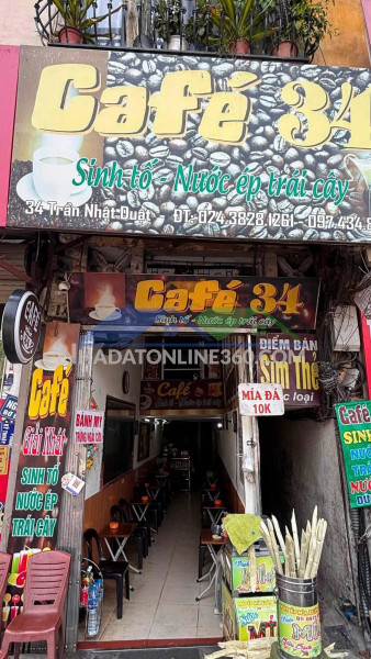 Chính chủ cho thuê quán cafe đang kinh doanh – mặt phố trần nhật duật, đồng xuân, hoàn kiếm
