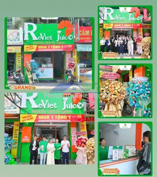 Sang nhượng toàn bộ cửa hàng reviet juice – bao gồm thương hiệu địa chỉ: 215 bạch đằng, gò vấp, tp. hồ chí minh