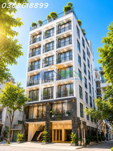 Bán tòa apartment hoàng văn thái - thanh xuân - ô tô đỗ cửa - dòng tiền 170 triệu/tháng - 100m² - 8 tầng - mt 8,5m - 35 tỷ
