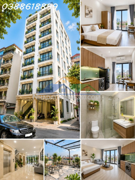 Bán tòa apartment phú mỹ - mỹ đình - nam từ liêm - ô tô tránh kinh doanh - dòng tiền 180 triệu/tháng - 90m² - 8 tầng - mt 5,5m - 38,8 tỷ
