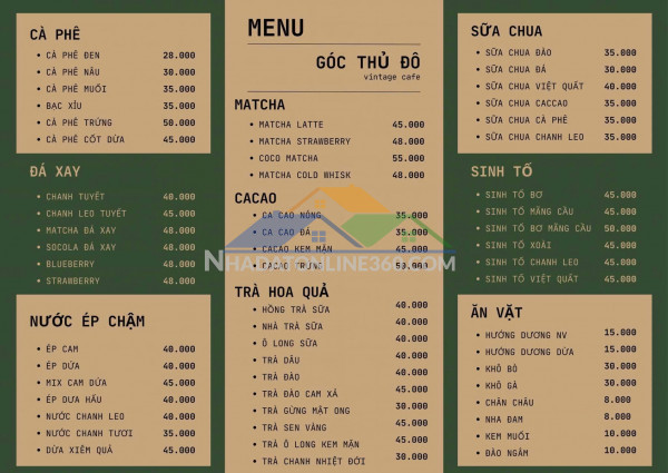 Góc thủ đô - vintage cafe địa chỉ: 160 nguyễn an ninh, phường tương mai, quận hoàng mai, thành phố hà nội.